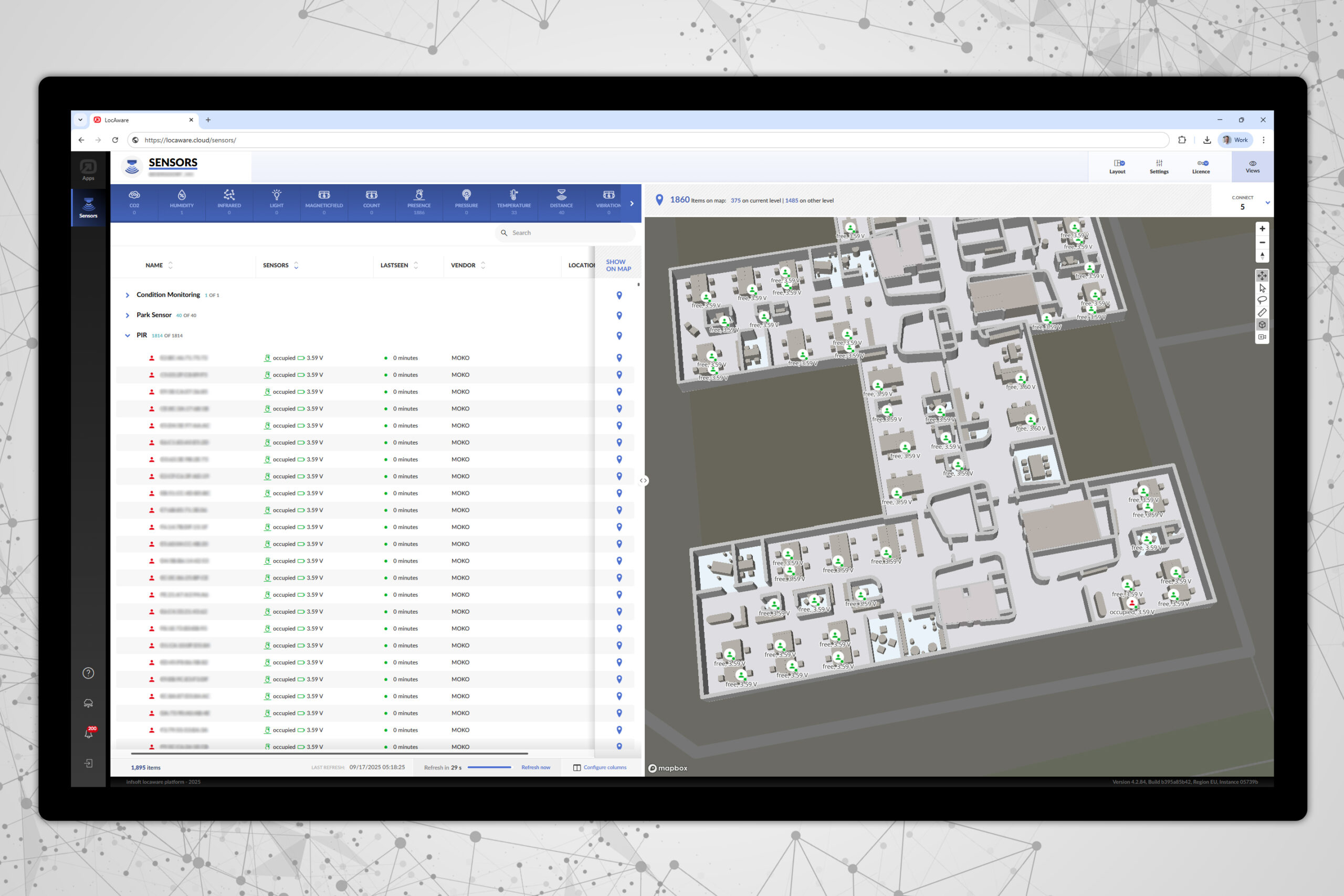 infsoft Sensors infsoft Platform Processing Output Sensors Echtzeit Zustandsüberwachung