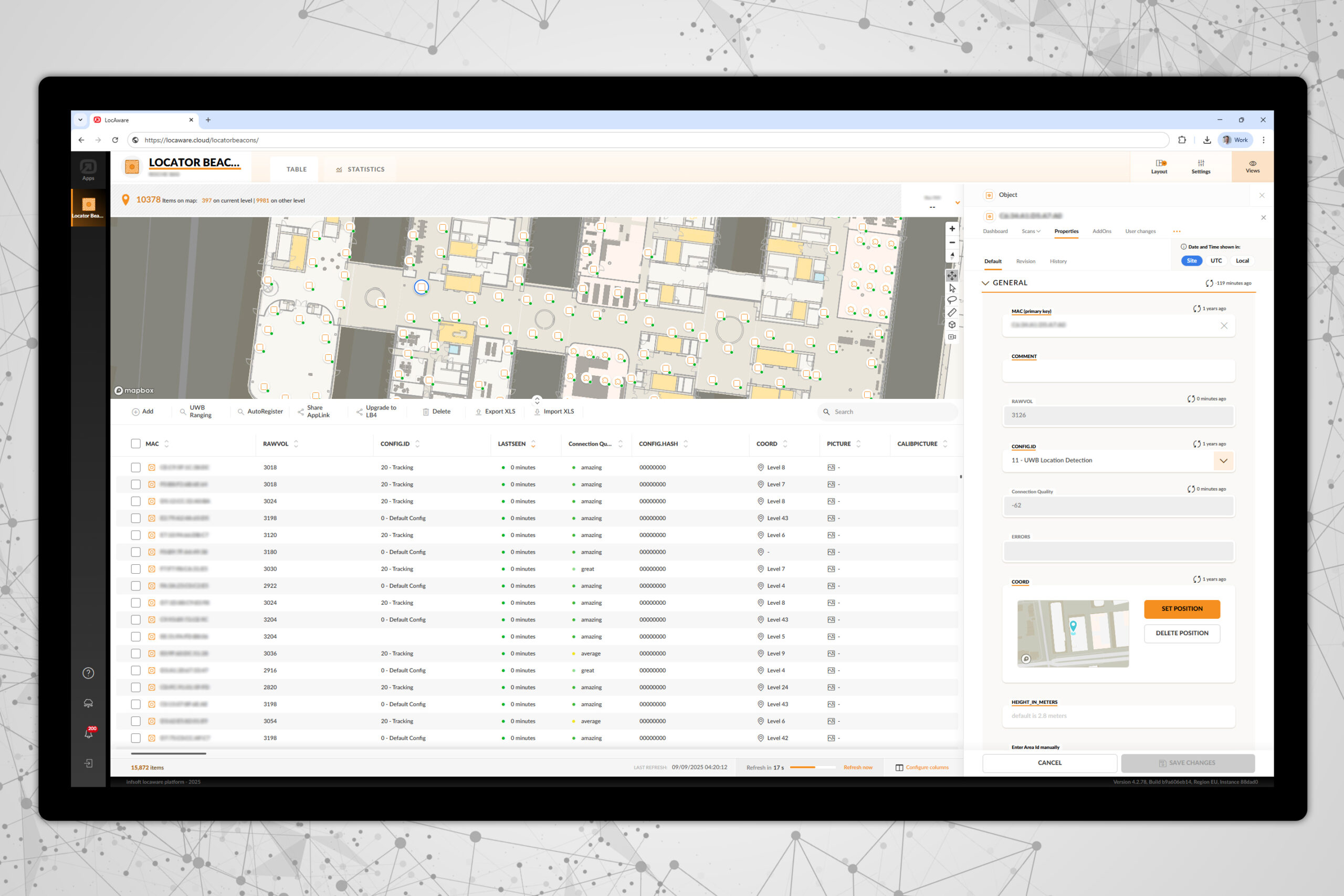 infsoft Locator Beacons infsoft Platform Locator Beacons Planung