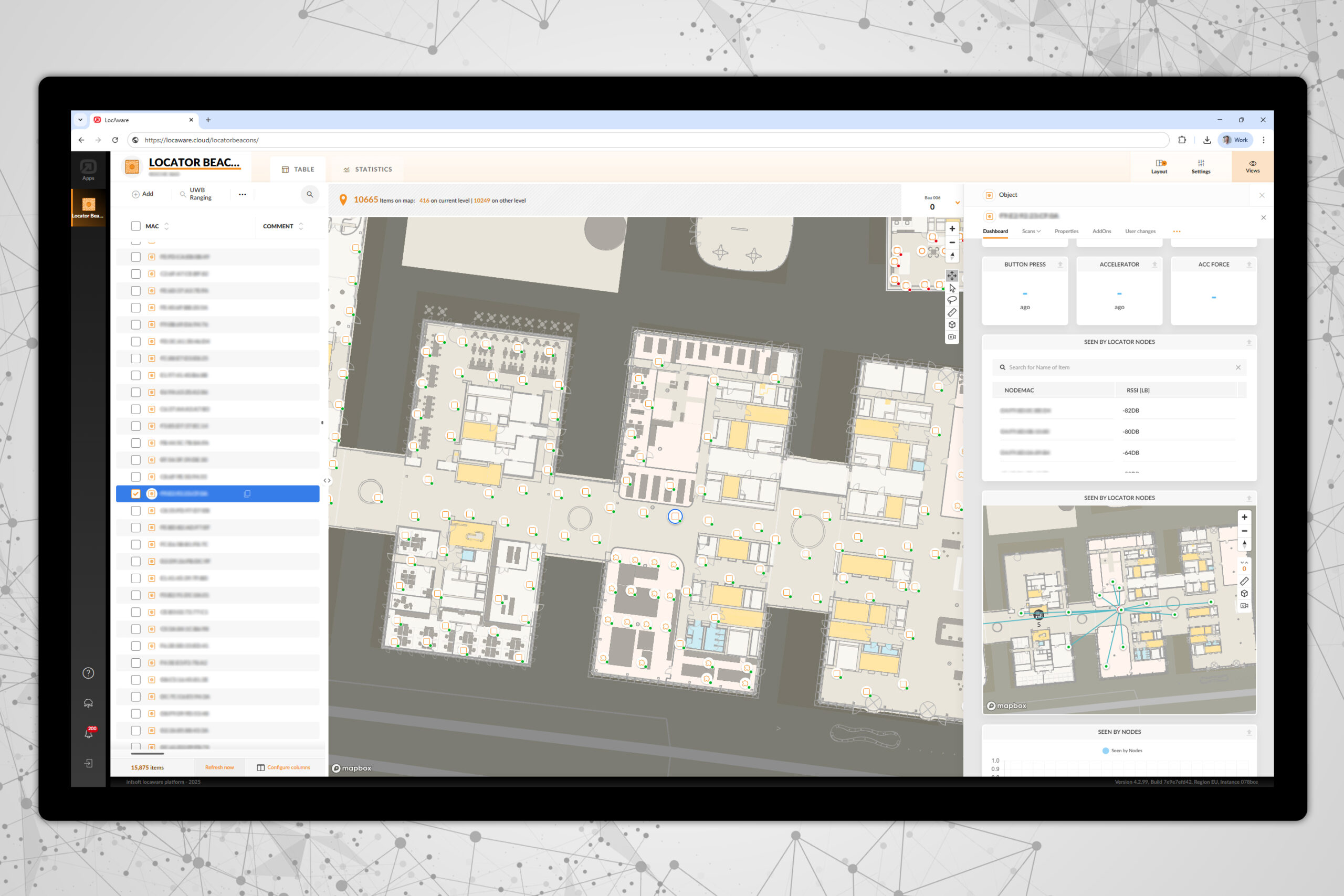 infsoft Locator Beacons infsoft Platform Locator Beacons Effiziente Infrastrukturverwaltung