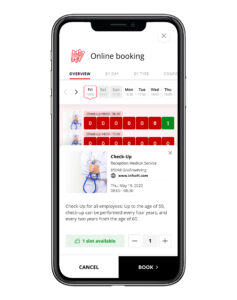 infsoft Workplace Experience App Company Services Tickets Online Booking