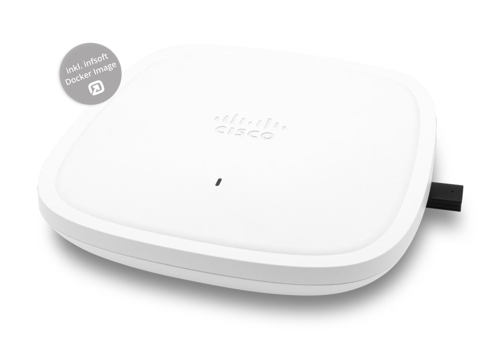 Cisco Access Point mit infsoft USB Dongle