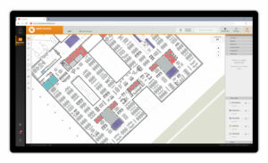 screen showing infsoft maps editor dashboard