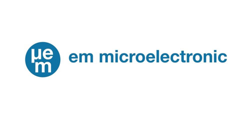 em microelectronic logo