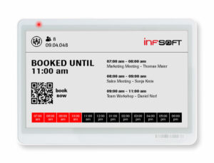 infsoft 7.5" e-ink meeting room