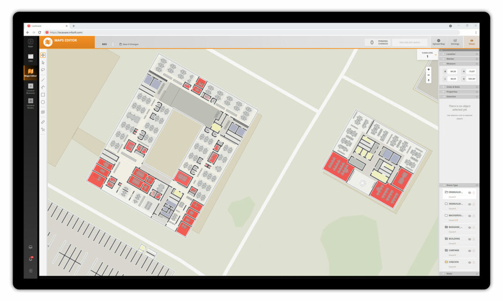 Screenshot Maps Editor