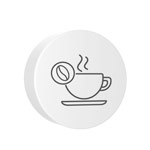 infsoft bluetooth beacon with button press event for reordering coffee