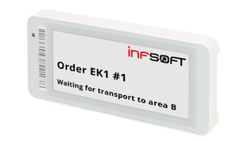 Infsoft Hardware Eink Display Beacon