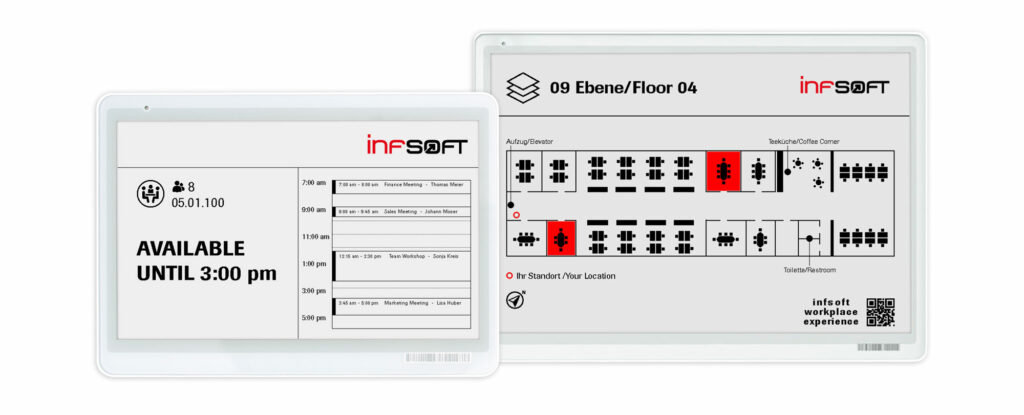 Infsoft Infrastructure Hardware E Ink Collage