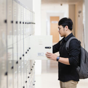 infsoft use case Digital Labeling of Lockers