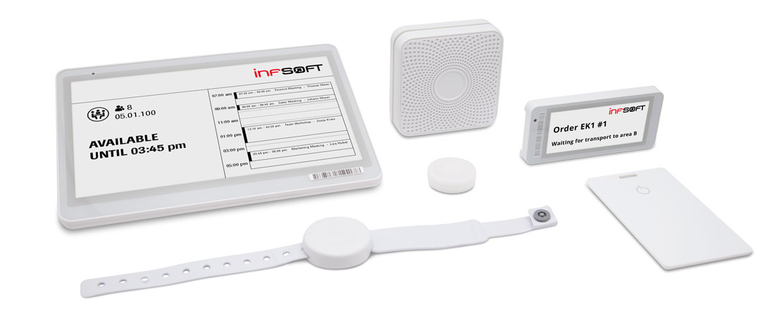 Infsoft various beacon models various beacon models and e-inks