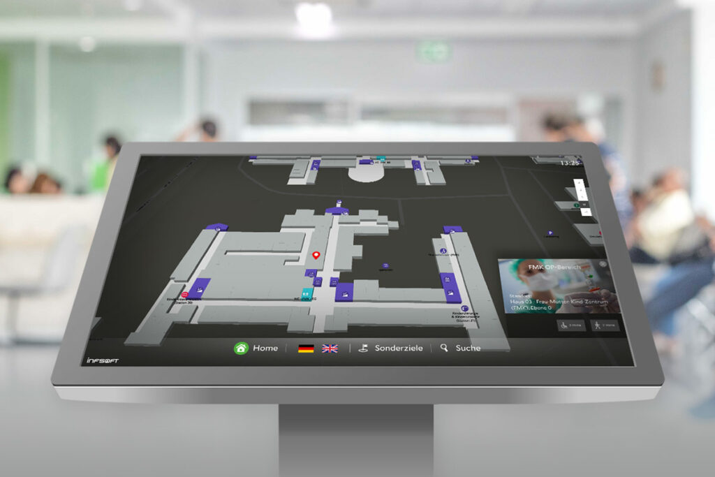 Press Release Infsoft Wayfinding Terminal